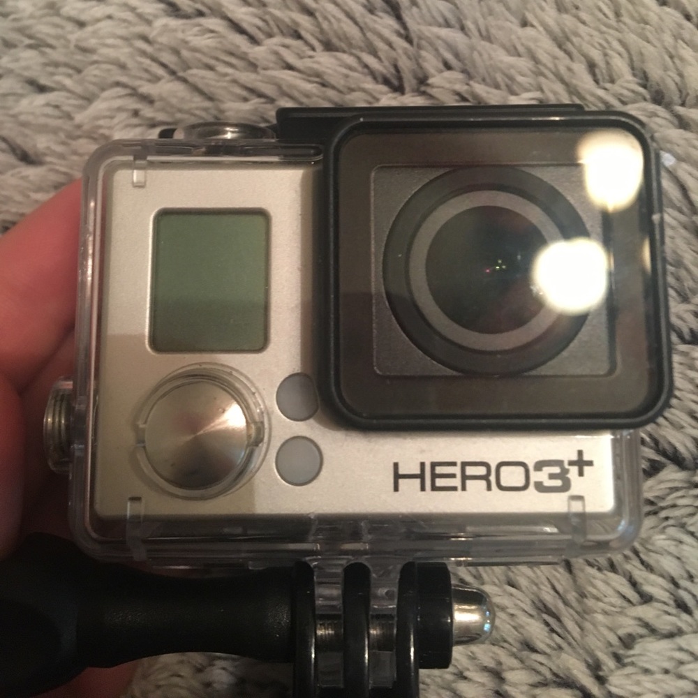 Gopro 3+ with tripod, floating handle, ect.